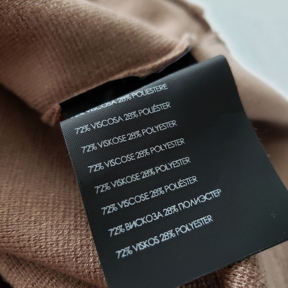 Club Monaco slim knit pleat hem pencil skirt M - Picture 3 of 6